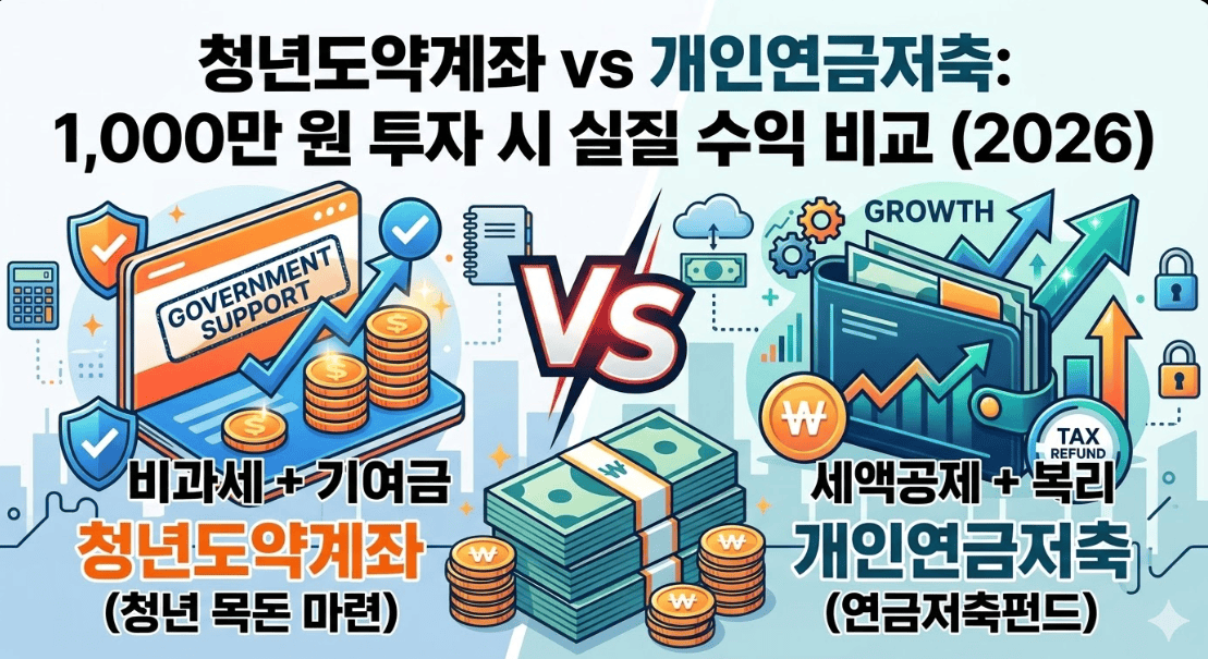 청년도약계좌 vs 개인연금저축